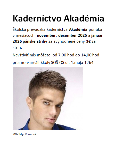Akcia v kaderníctve Akadémia