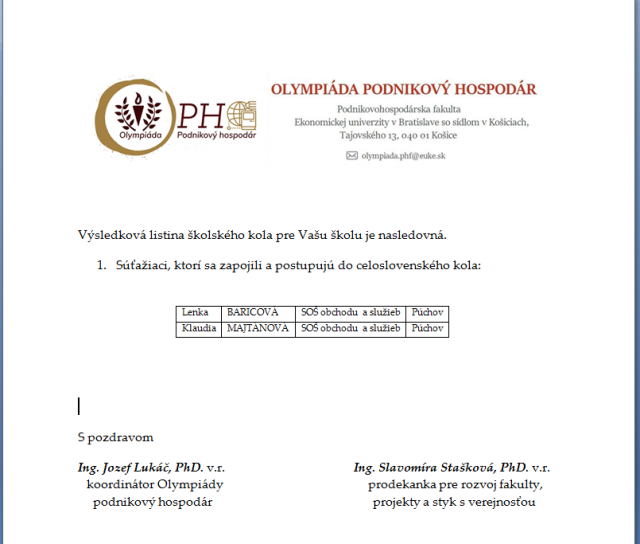 Olympiáda PH