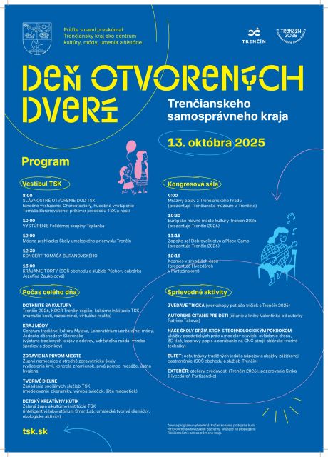 Pozvánka na Deň otvorených dverí TSK