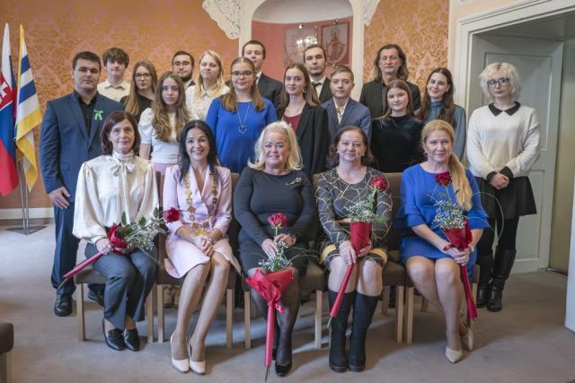 Ocenenie našich študentov primátorkou mesta Púchov Ocenenie študentov