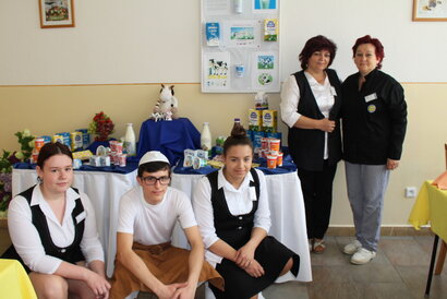 Medzinárodný deň mlieka v školskej jedálni SOŠ obchodu  a služieb Púchov