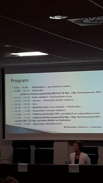 Stretnutie Stredoškolského parlamentu Trenčianskeho kraja