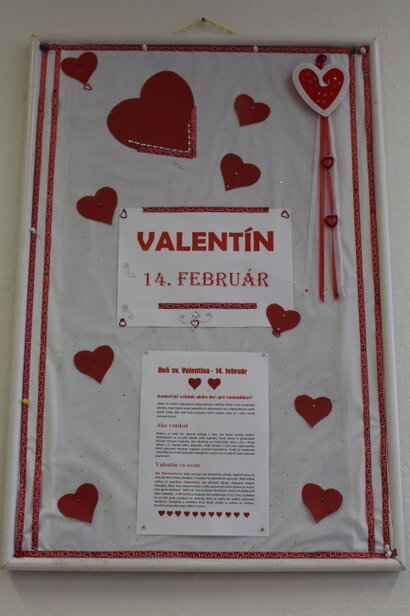 Valentín  14. 2. 2020 - školská jedáleň Púchov
