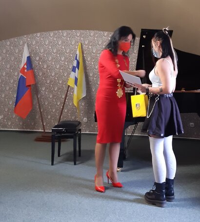 Ocenenie najúspešnejších žiakov za školský rok 2020/2021