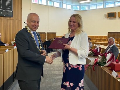 Ocenenie udelené primátorom mesta Považská Bystrica