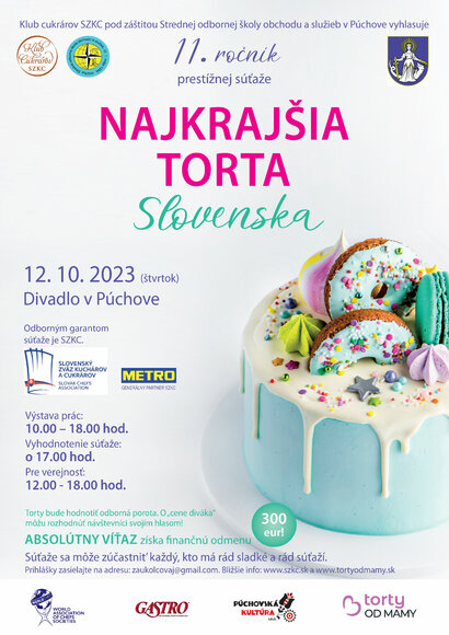 11. ročník súťaže Najkrajšia torta Slovenska