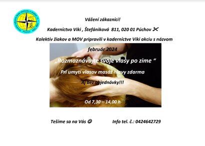 Akcia v kaderníctve VIKI - február 2024