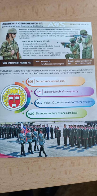 Prezentácia AKADÉMIE OZBROJENÝCH SÍL