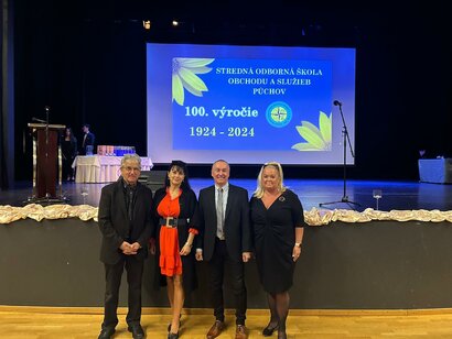 Návšteva našich priateľov z partnerskej školy z Nemecka