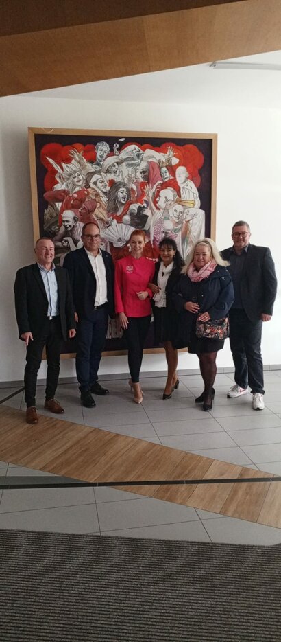 Návšteva priateľov z nemeckej partnerskej školy