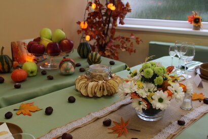 Jesenná atmosféra v školskej jedálni