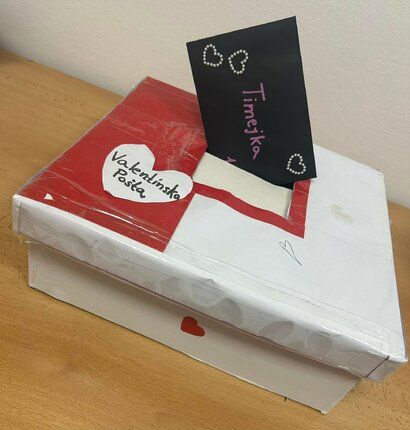 Valentín zavítal aj do našej školy 