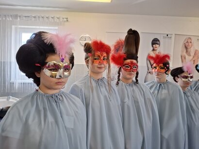 Školské kolo súťaže zručnosti v odbore kaderník      