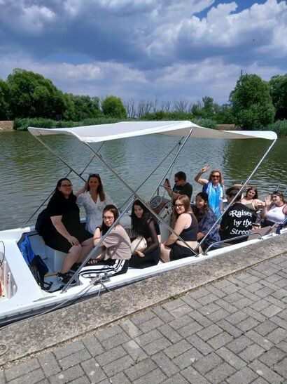 Výlet I. B triedy - na Baťovom kanáli