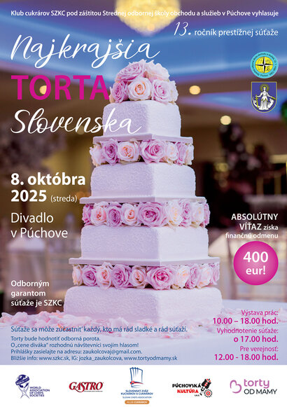 Najkrajšia torta Slovenska 2025 13. ročník 