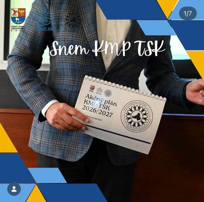 🏛️ Naša predsedníčka školského parlamentu na Sneme KMP TSK