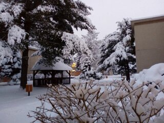 4_Zimné ráno na školskom dvore