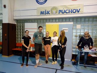 najlepšie dievčenské družstvo