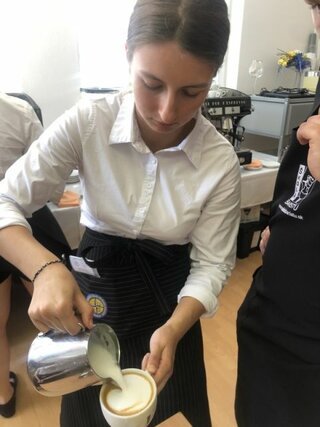 4_ Baristický kurz III.AH triedy