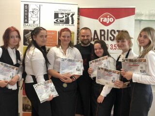 9_ Baristický kurz III.AH triedy