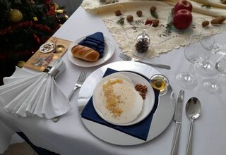 Ukážka vianočného stolovania v školskej jedálni 2