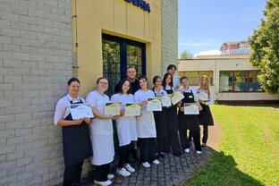 Zväčšiť fotografiu - Baristický kurz 2026: naši druháci z ii.ah excelovali!