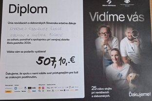 Zväčšiť fotografiu - Biela pastelka na našej škole 2026