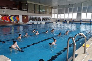 Zväčšiť fotografiu - Ii.ah. aj ii.a - plavecký výcvik