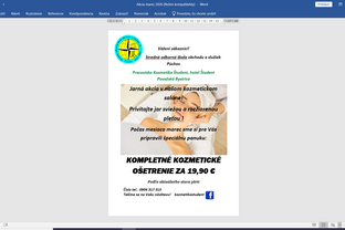 Zväčšiť fotografiu - Jarná akcia v našom kozmetickom salóne!