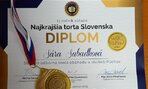 Diplom víťazky K2 - junior