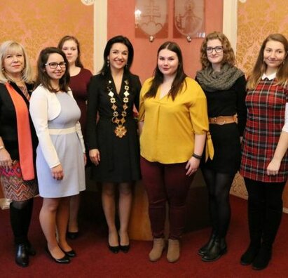 Ocenení študenti pri príležitosti Dňa študentov