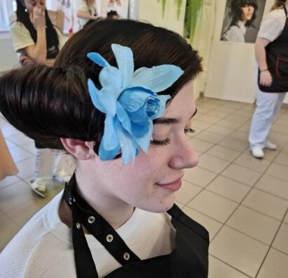 Školské kolo súťaže zručnosti v odbore kaderník      