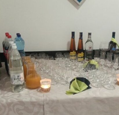 Slávnostný raut v reštaurácii hotela Študent