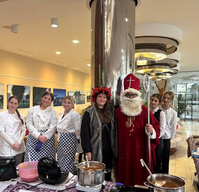 Rok sa s rokom zišiel a Mikuláš do kúpeľov v Nimnici prišiel