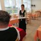 Praktické zručnosti žiakov v šj púchov - 4_ servírovanie vína