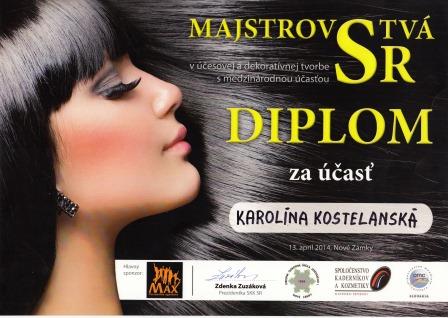 Majstrovstvá Slovenska v účesovej a dekoratívnej kozmetike