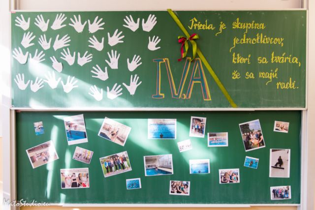 Zapečatená triedna kniha v IV.A