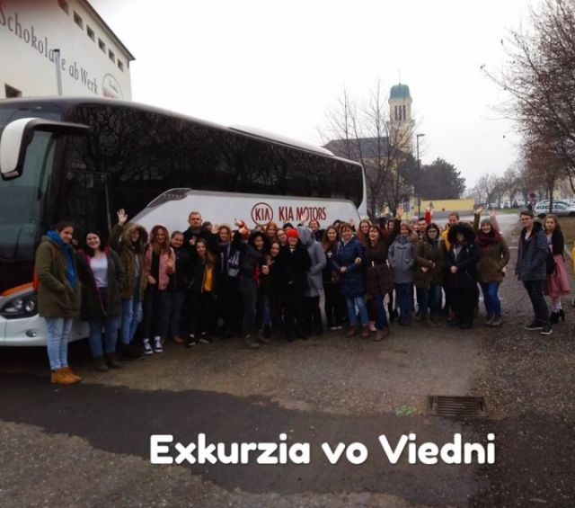 Školská exkurzia vo Viedni