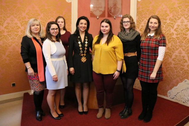 Ocenení študenti pri príležitosti Dňa študentov